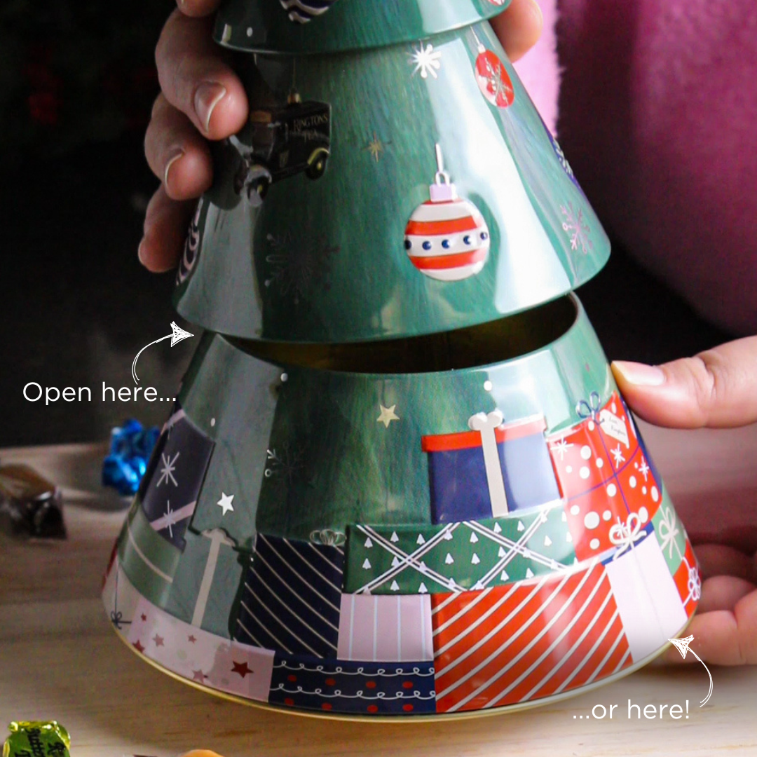 Christmas Tree Tin