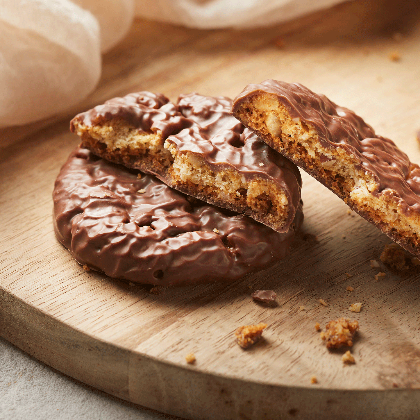Chocolate Brazil Nut Biscuits