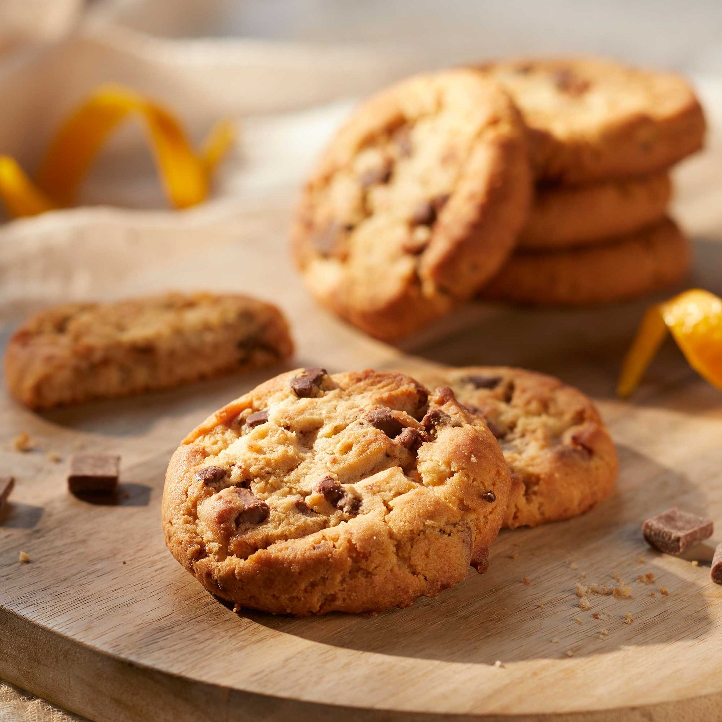 Double Chocolate Chunk & Sicilian Orange Cookies