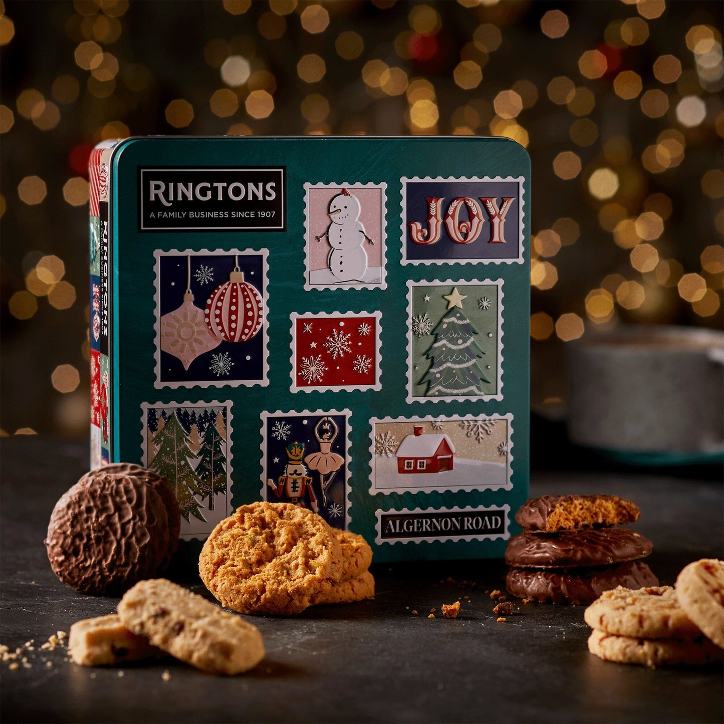 Festive Biscuit Tin