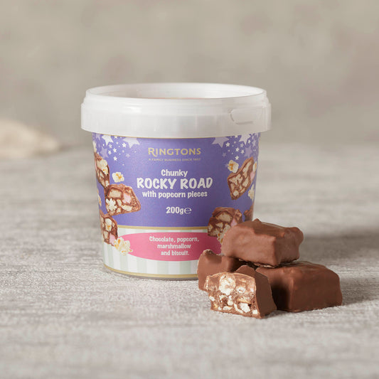 Rocky Road with Popcorn Tub